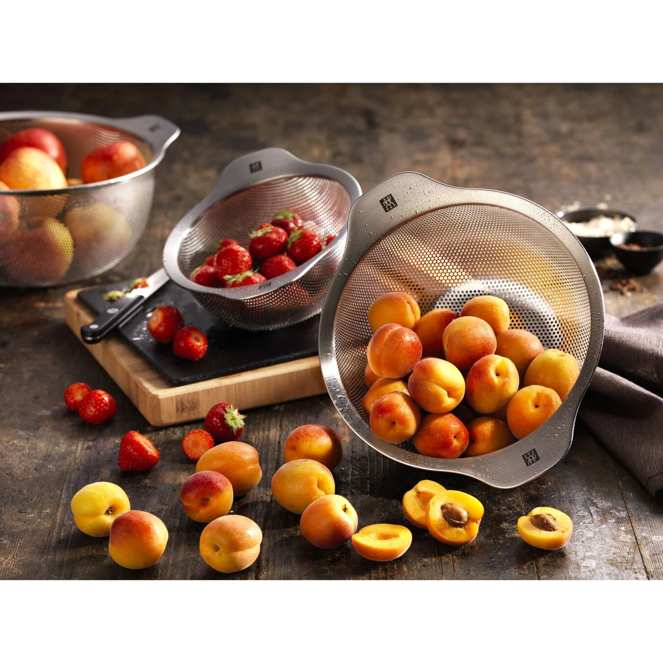 Zwilling Scolapasta - 24 Cm, 18/10 Acciaio Inossidabile 4 Zwilling Scolapasta - 24 Cm, 18/10 Acciaio Inossidabile - immagine 4