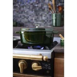 Staub Cocotte Ovale - 33 Cm, Basilico 8 Staub Cocotte Ovale - 33 Cm, Basilico -Staub Shop 000016966