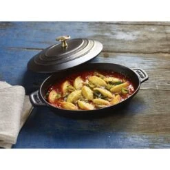 Staub Pirofila Con Coperchio Ovale - 23 Cm, Nero 7 Staub Pirofila Con Coperchio Ovale - 23 Cm, Nero -Staub Shop 000017030