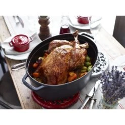 Staub Cocotte Ovale - 37 Cm, Nero 11 Staub Cocotte Ovale - 37 Cm, Nero -Staub Shop 000017086