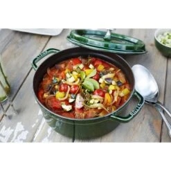 Staub Cocotte Rotonda - 28 Cm, Basilico -Staub Shop 000017126