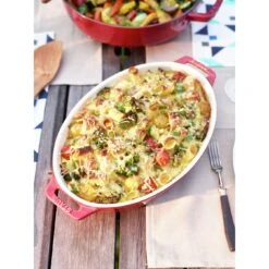 Staub Pirofila Ovale - 30 Cm, Ciliegia -Staub Shop 000017201