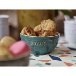 Staub Ciotola Rotonda - 12 Cm, Colore Turchese Antico 10 Staub Ciotola Rotonda - 12 Cm, Colore Turchese Antico -Staub Shop 000017350