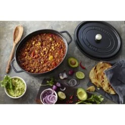 Staub Cocotte Ovale - 27 Cm, Nera 11 Staub Cocotte Ovale - 27 Cm, Nera -Staub Shop 000017579