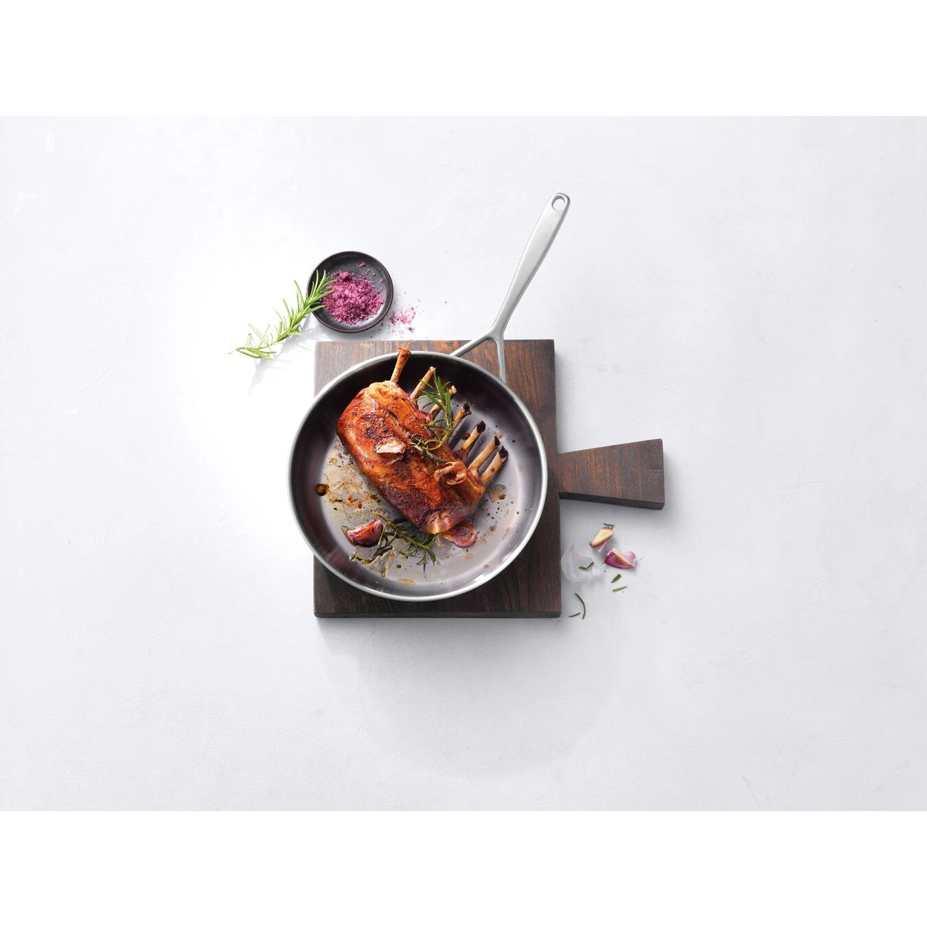 Zwilling Padella - 24 Cm, 18/10 Acciaio Inossidabile 2 Zwilling Padella - 24 Cm, 18/10 Acciaio Inossidabile - immagine 2