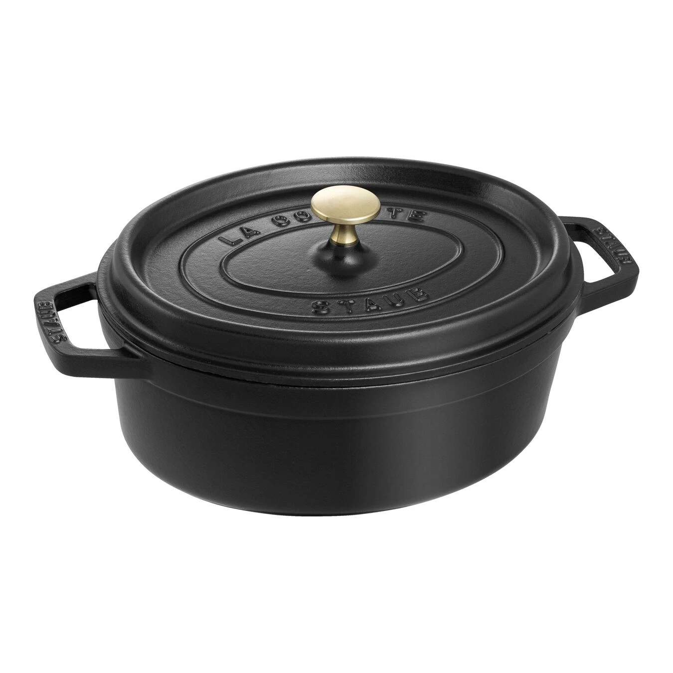 Staub Cocotte Ovale - 27 Cm, Nera 1 Staub Cocotte Ovale - 27 Cm, Nera