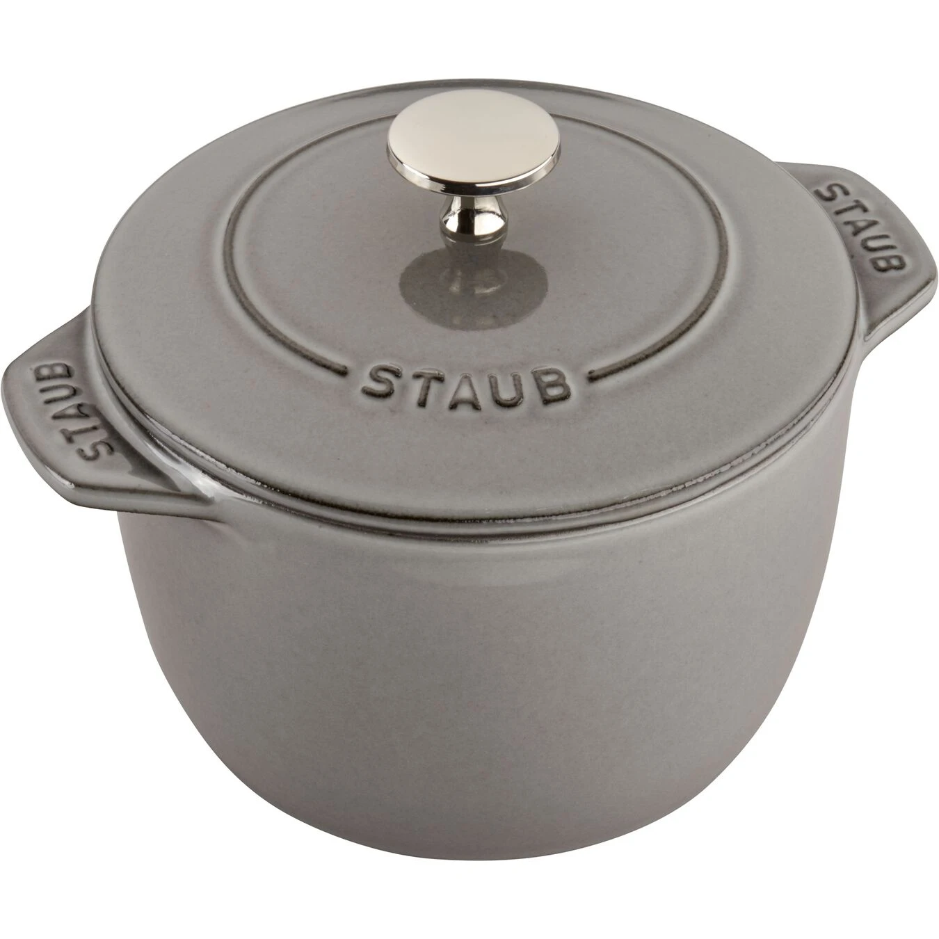 Staub Cocotte Per Riso 16 Cm, Rotondo, Grigio Grafite, Ghisa 5 Staub Cocotte Per Riso 16 Cm, Rotondo, Grigio Grafite, Ghisa - immagine 5