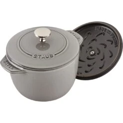 Staub Cocotte Per Riso 16 Cm, Rotondo, Grigio Grafite, Ghisa 8 Staub Cocotte Per Riso 16 Cm, Rotondo, Grigio Grafite, Ghisa -Staub Shop 11721 618 5