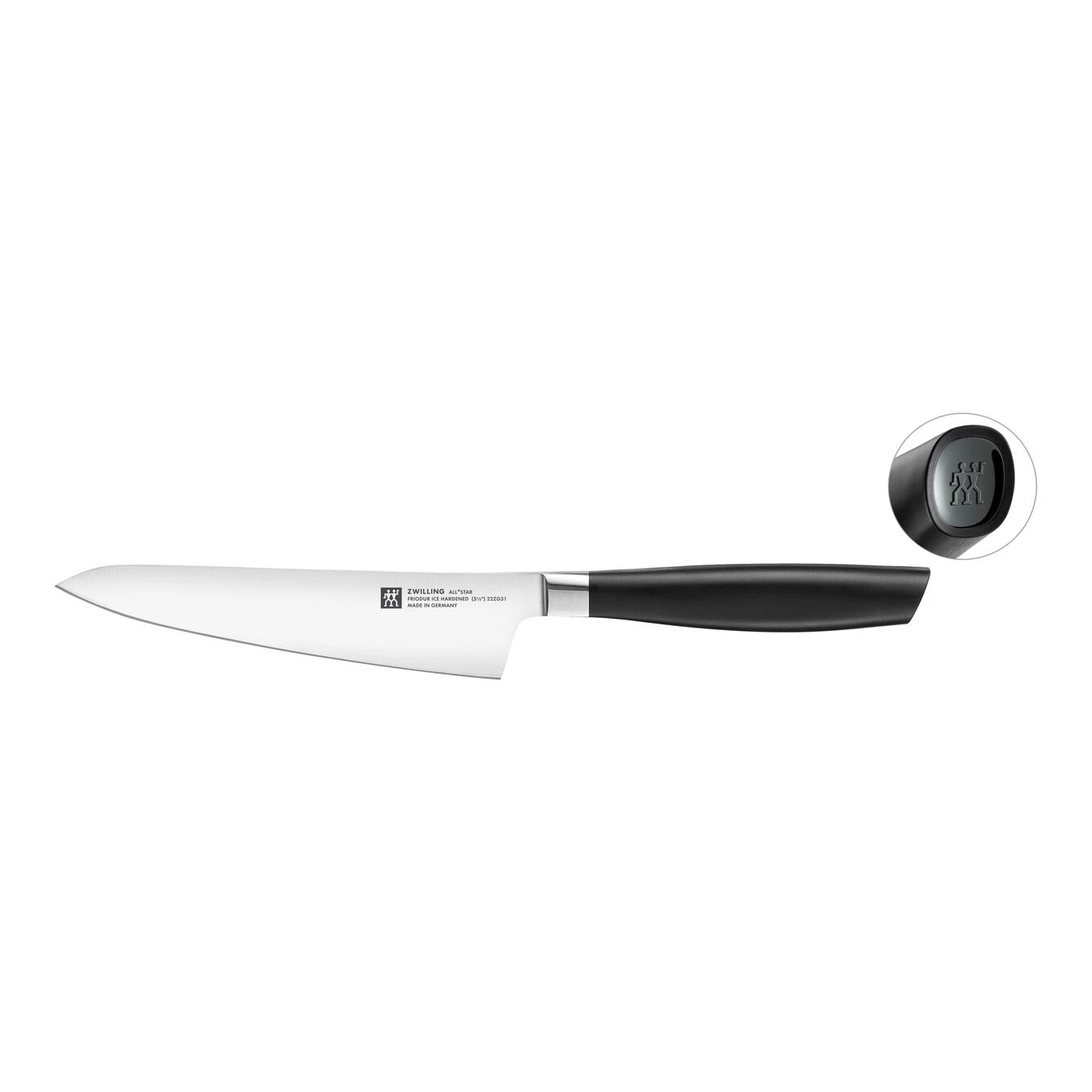 Zwilling Coltello Chef Compact 14 Cm, Nero 1 Zwilling Coltello Chef Compact 14 Cm, Nero
