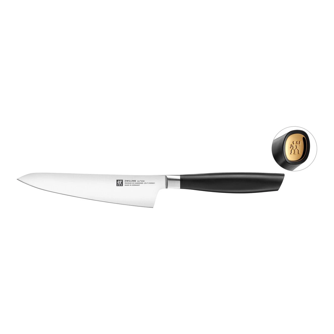 Zwilling Coltello Chef Compact 14 Cm, Oro 1 Zwilling Coltello Chef Compact 14 Cm, Oro