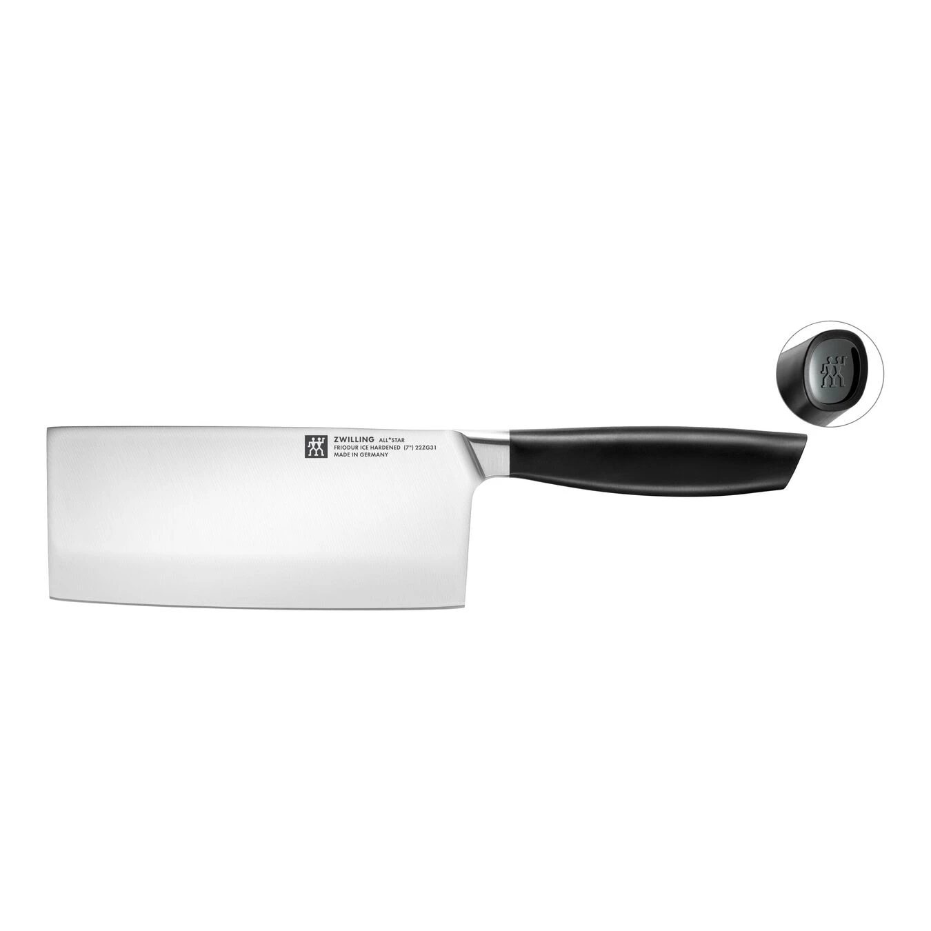 Zwilling Coltello Da Cuoco Modello Cinese 18 Cm, Nero 1 Zwilling Coltello Da Cuoco Modello Cinese 18 Cm, Nero