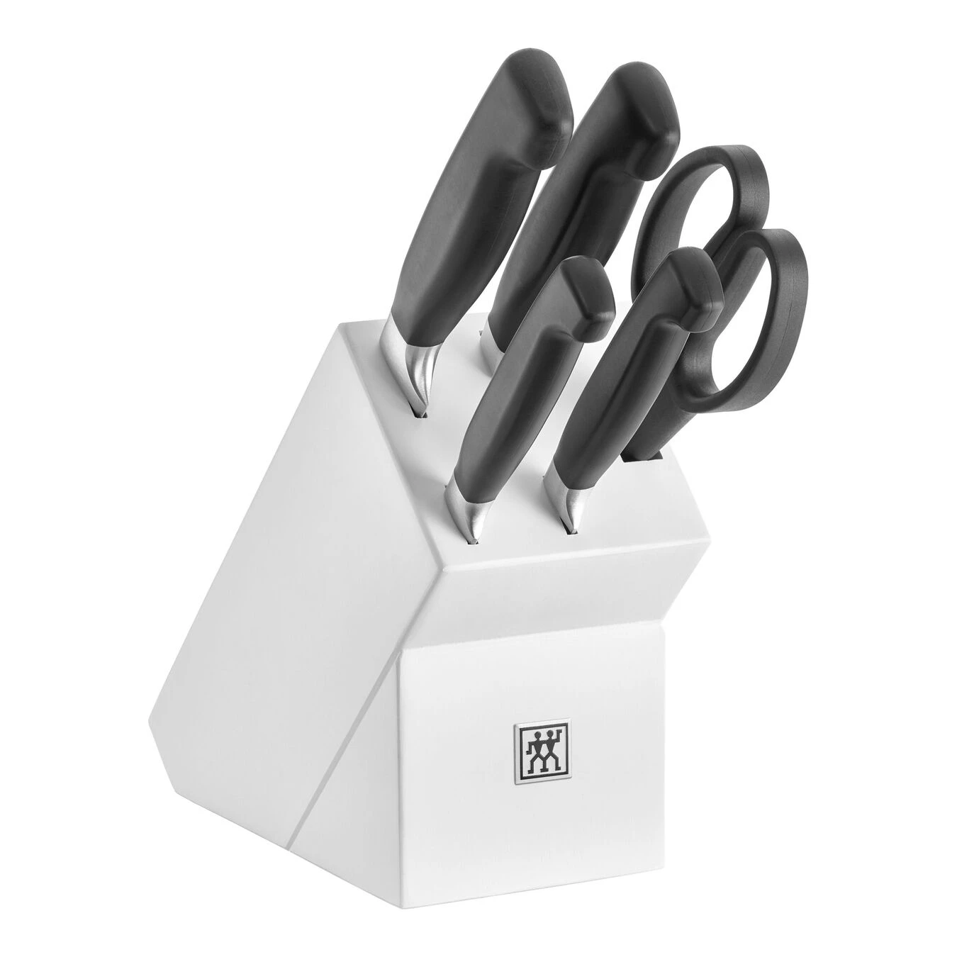 Zwilling Set Di Coltelli Con Ceppo - 6-pz., Bianco 1 Zwilling Set Di Coltelli Con Ceppo - 6-pz., Bianco