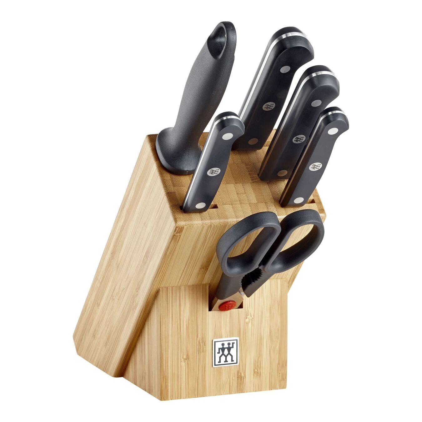 Zwilling Set Di Coltelli Con Ceppo - 7-pz., Naturale 1 Zwilling Set Di Coltelli Con Ceppo - 7-pz., Naturale