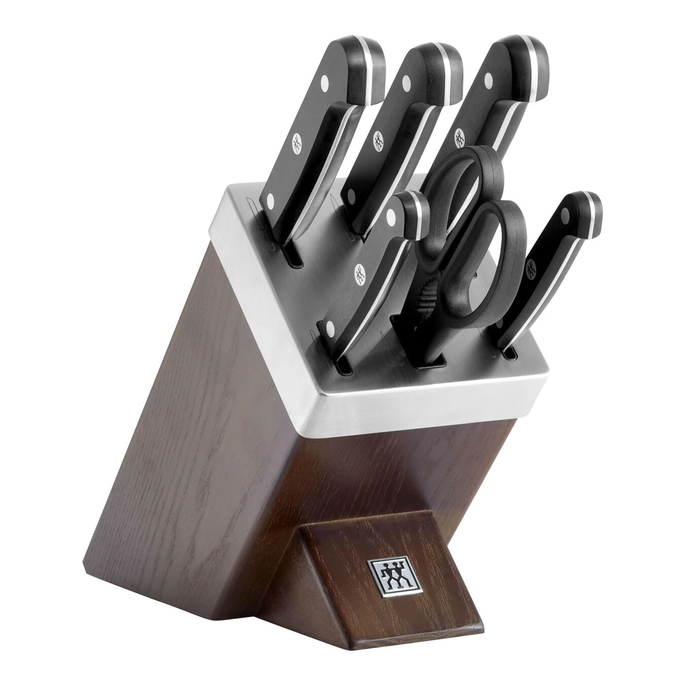 Zwilling Set Di Coltelli Con Ceppo Con Sistema Autoaffilante - 7-pz., Marrone 1 Zwilling Set Di Coltelli Con Ceppo Con Sistema Autoaffilante - 7-pz., Marrone
