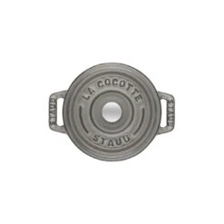Staub Cocotte Rotonda - 12 Cm, Colore Grigio Grafite -Staub Shop 40500 106 0 2