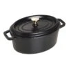 Staub Cocotte Ovale - 23 Cm, Nera