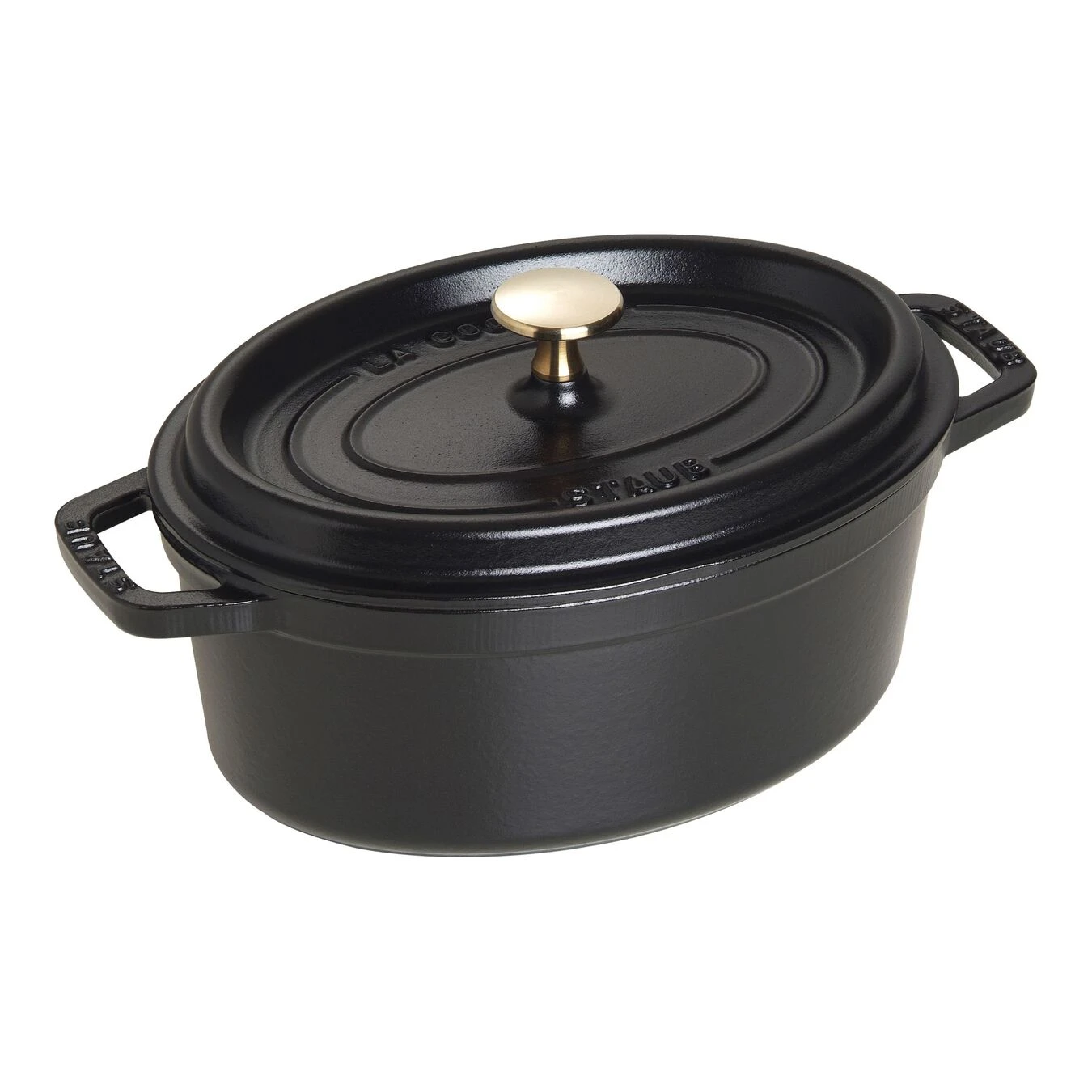Staub Cocotte Ovale - 23 Cm, Nera 1 Staub Cocotte Ovale - 23 Cm, Nera