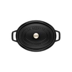 Staub Cocotte Ovale - 41 Cm, Nera 7 Staub Cocotte Ovale - 41 Cm, Nera -Staub Shop 40500 231 0 3 4