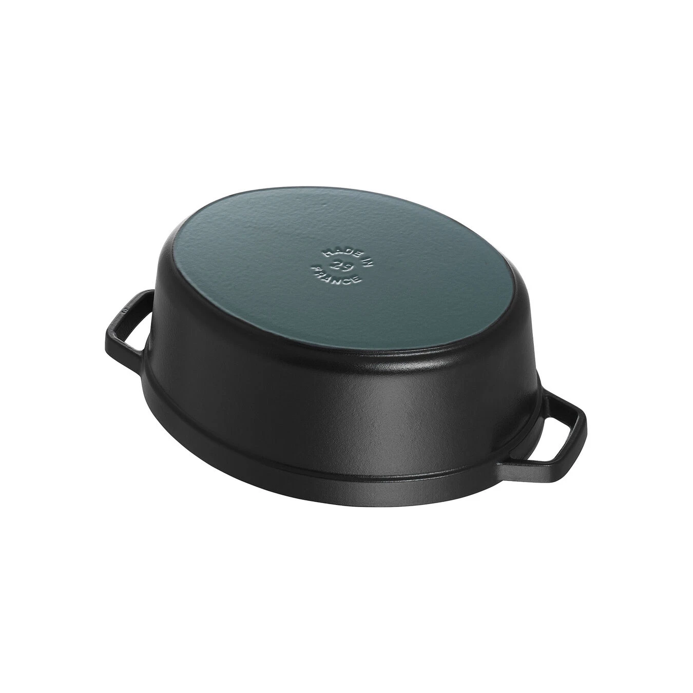 Staub Cocotte Ovale - 17 Cm, Nera 4 Staub Cocotte Ovale - 17 Cm, Nera - immagine 4