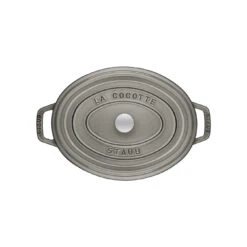Staub Cocotte Ovale - 31 Cm, Colore Grigio Grafite 8 Staub Cocotte Ovale - 31 Cm, Colore Grigio Grafite -Staub Shop 40500 236 0 2 2