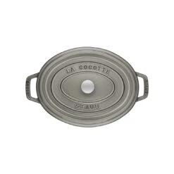 Staub Cocotte Ovale - 27 Cm, Colore Grigio Grafite 7 Staub Cocotte Ovale - 27 Cm, Colore Grigio Grafite -Staub Shop 40500 236 0 2