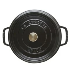 Staub Cocotte Rotonda - 24 Cm, Nera -Staub Shop 40500 241 0 3