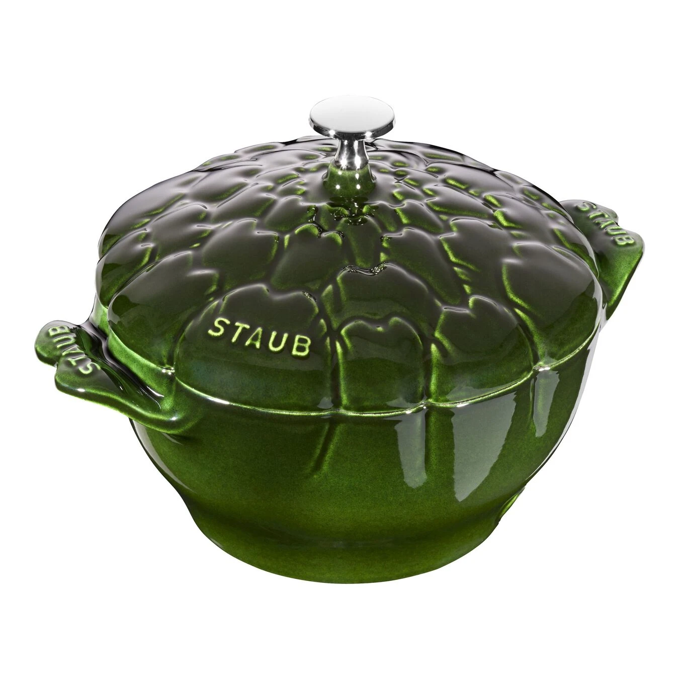 Staub Cocotte Carciofo - 22 Cm, Basilico 1 Staub Cocotte Carciofo - 22 Cm, Basilico