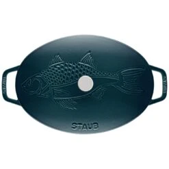Staub Pirofila Con Coperchio Ovale - 33 Cm, La-Mer 9 Staub Pirofila Con Coperchio Ovale - 33 Cm, La-Mer -Staub Shop 40501 125 0 5