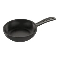 Staub Padella - 16 Cm, Ghisa, Black Matt