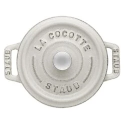 Staub Mini Cocotte Rotonda - 10 Cm, Tartufo Bianco -Staub Shop 40501408 3