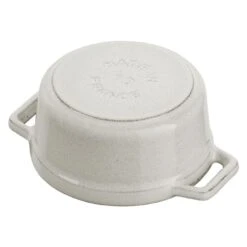 Staub Mini Cocotte Rotonda - 10 Cm, Tartufo Bianco -Staub Shop 40501408 4