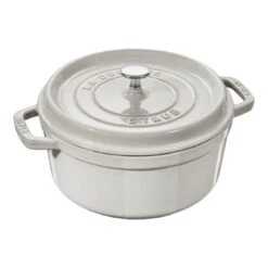 Staub Cocotte Rotonda - 22 Cm, Tartufo Bianco