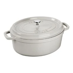 Staub Cocotte Ovale - 37 Cm, Tartufo Bianco