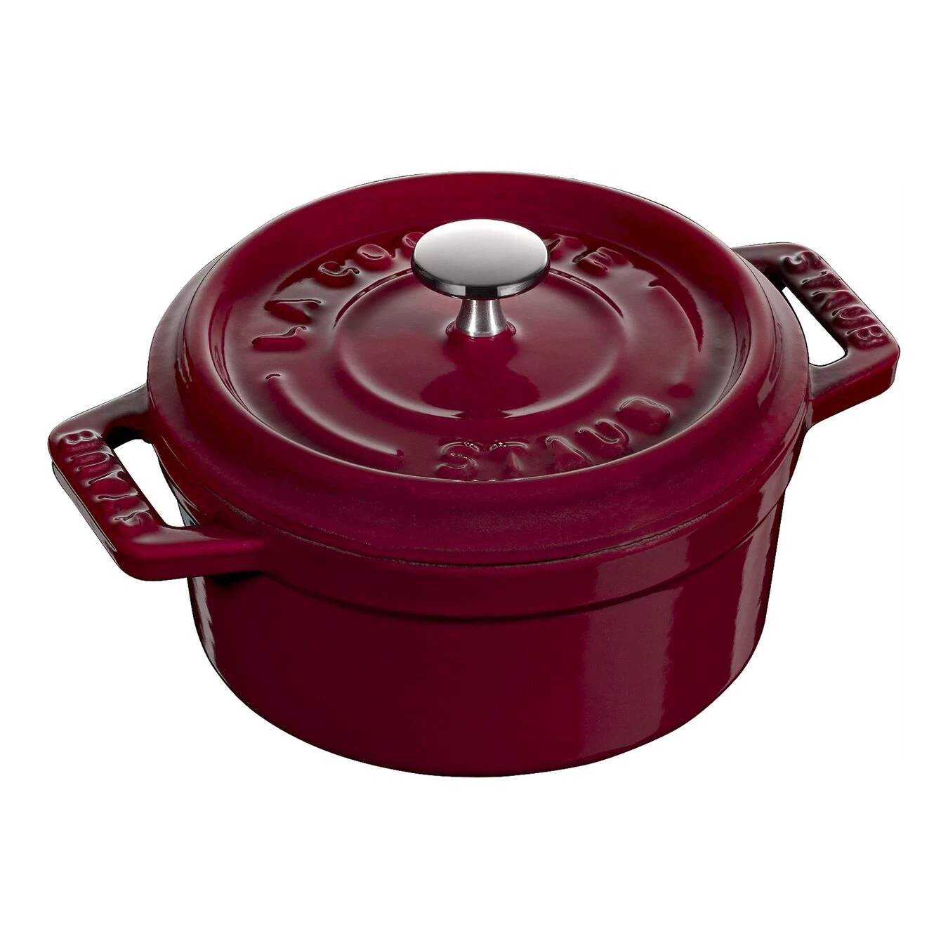 Staub Mini Cocotte Rotonda - 10 Cm, Bordeaux 1 Staub Mini Cocotte Rotonda - 10 Cm, Bordeaux