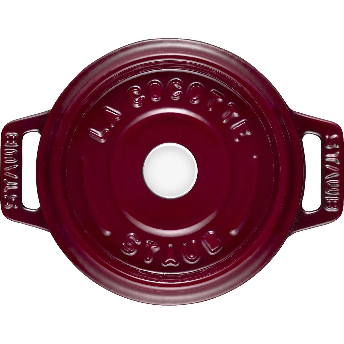 Staub Mini Cocotte Rotonda - 10 Cm, Bordeaux 3 Staub Mini Cocotte Rotonda - 10 Cm, Bordeaux - immagine 3