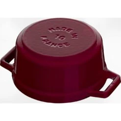 Staub Mini Cocotte Rotonda - 10 Cm, Bordeaux 9 Staub Mini Cocotte Rotonda - 10 Cm, Bordeaux -Staub Shop 40502 281 0 4