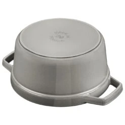 Staub Cocotte Rotonda - 34 Cm, Colore Grigio Grafite 10 Staub Cocotte Rotonda - 34 Cm, Colore Grigio Grafite -Staub Shop 40502 303 4