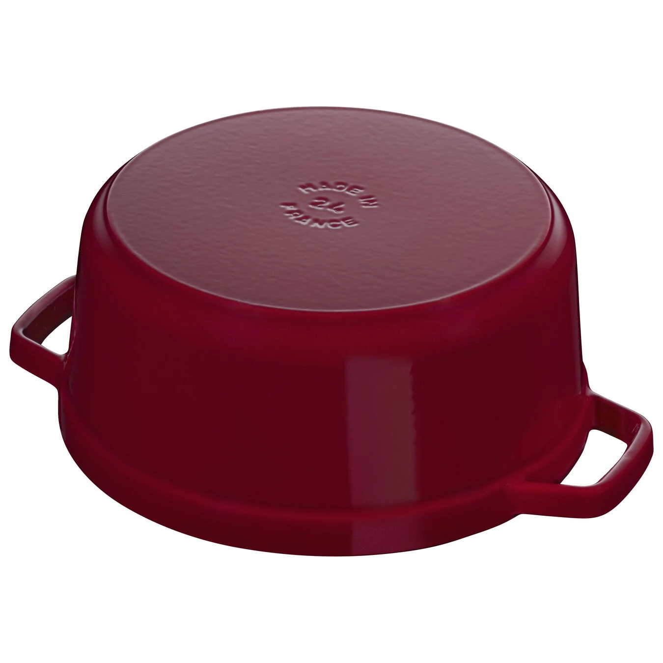 Staub Cocotte Rotonda - 26 Cm, Bordeaux 4 Staub Cocotte Rotonda - 26 Cm, Bordeaux - immagine 4