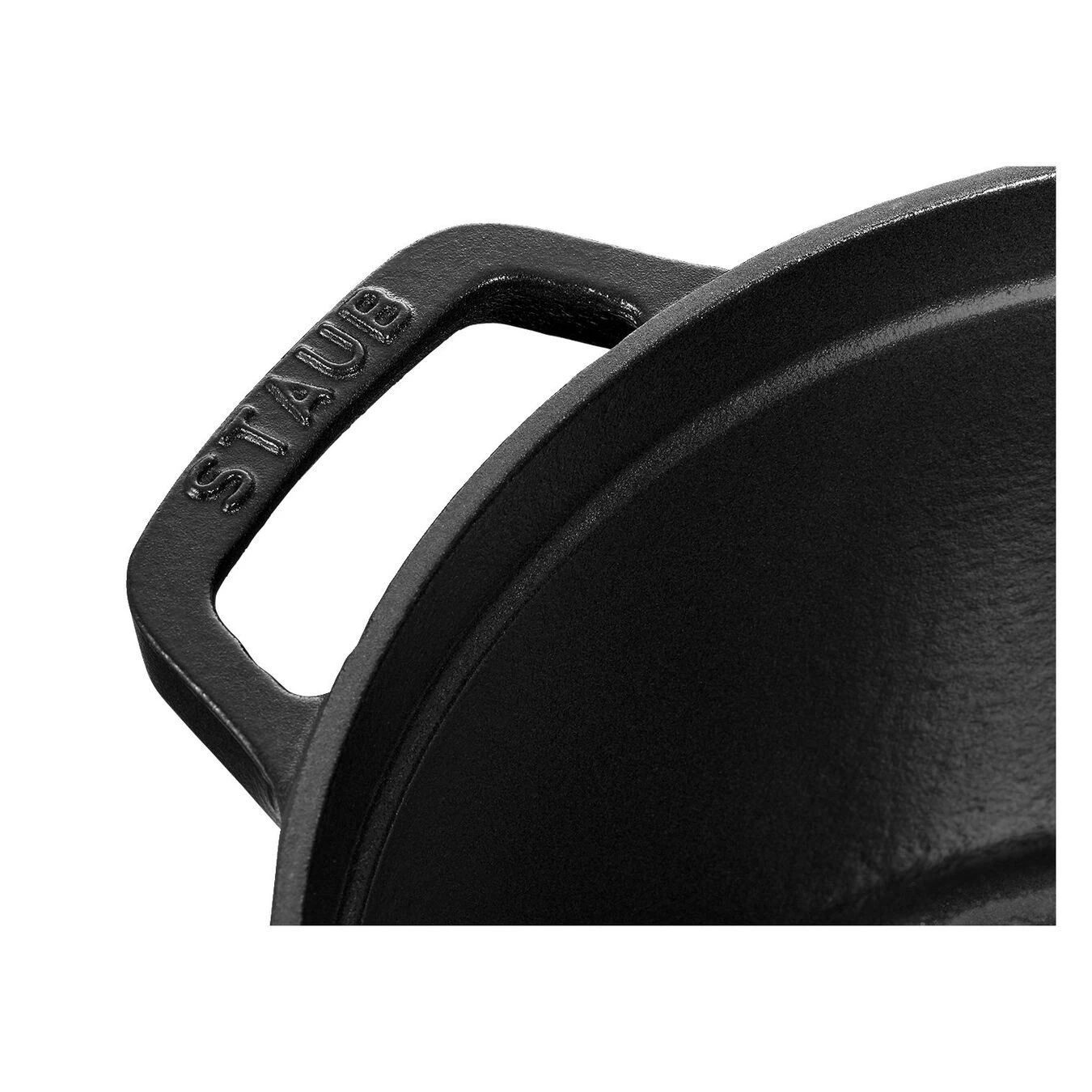 Staub Cocotte Vento Rotonda - 24 Cm, Nero 2 Staub Cocotte Vento Rotonda - 24 Cm, Nero - immagine 2