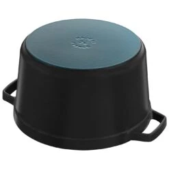 Staub Cocotte Vento Rotonda - 24 Cm, Nero 9 Staub Cocotte Vento Rotonda - 24 Cm, Nero -Staub Shop 40502285 4
