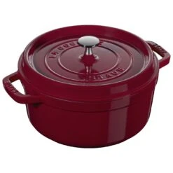 Staub Cocotte Rotonda - 24 Cm, Bordeaux