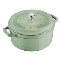 Staub Cocotte Rotonda - 24 Cm, Salvia