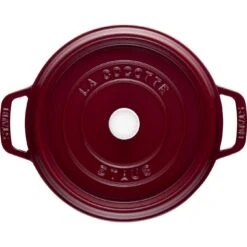 Staub Cocotte Vento Rotonda - 24 Cm, Bordeaux 8 Staub Cocotte Vento Rotonda - 24 Cm, Bordeaux -Staub Shop 40506566 3