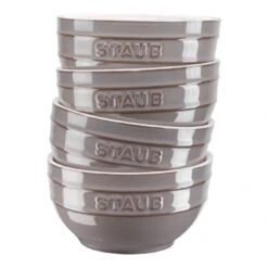 Staub Set Di Ciotole - 4-pz., Grigio Antico