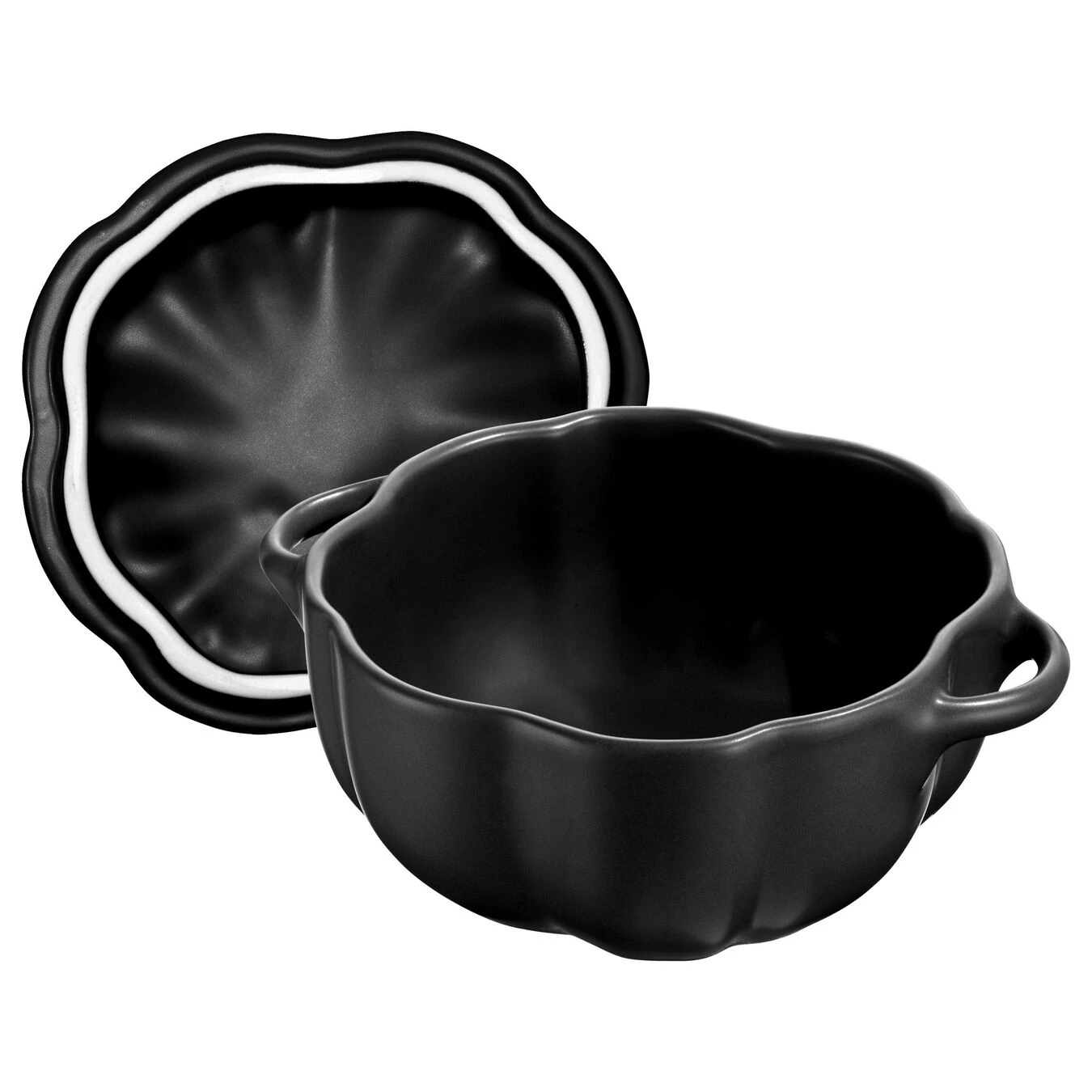 Staub Cocotte Zucca - 15 Cm, Nera 2 Staub Cocotte Zucca - 15 Cm, Nera - immagine 2