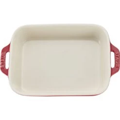 Staub Pirofila Rettangolare - 20 X 16 Cm, Ciliegia 8 Staub Pirofila Rettangolare - 20 X 16 Cm, Ciliegia -Staub Shop 40508 585 3 1