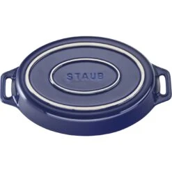Staub Pirofila Ovale - 23 Cm, Blu Scuro 7 Staub Pirofila Ovale - 23 Cm, Blu Scuro -Staub Shop 40508 604 3