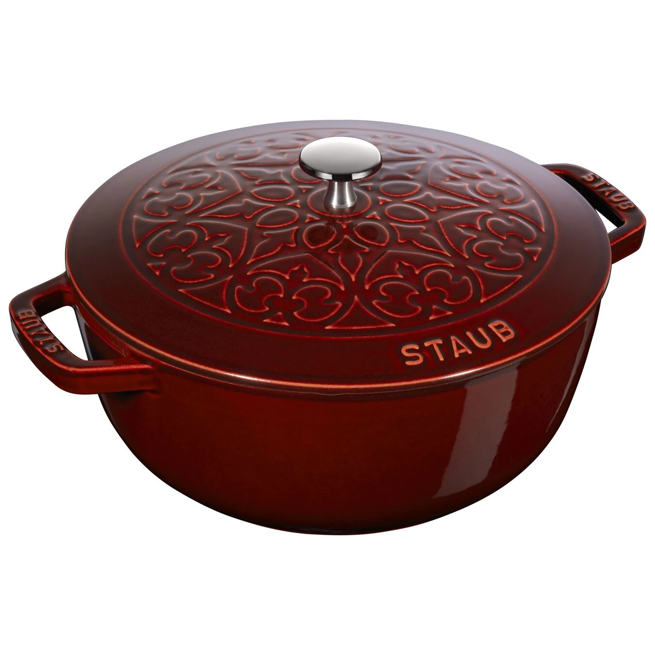 Staub Cocotte Rotonda - 24 Cm, Granatina 1 Staub Cocotte Rotonda - 24 Cm, Granatina