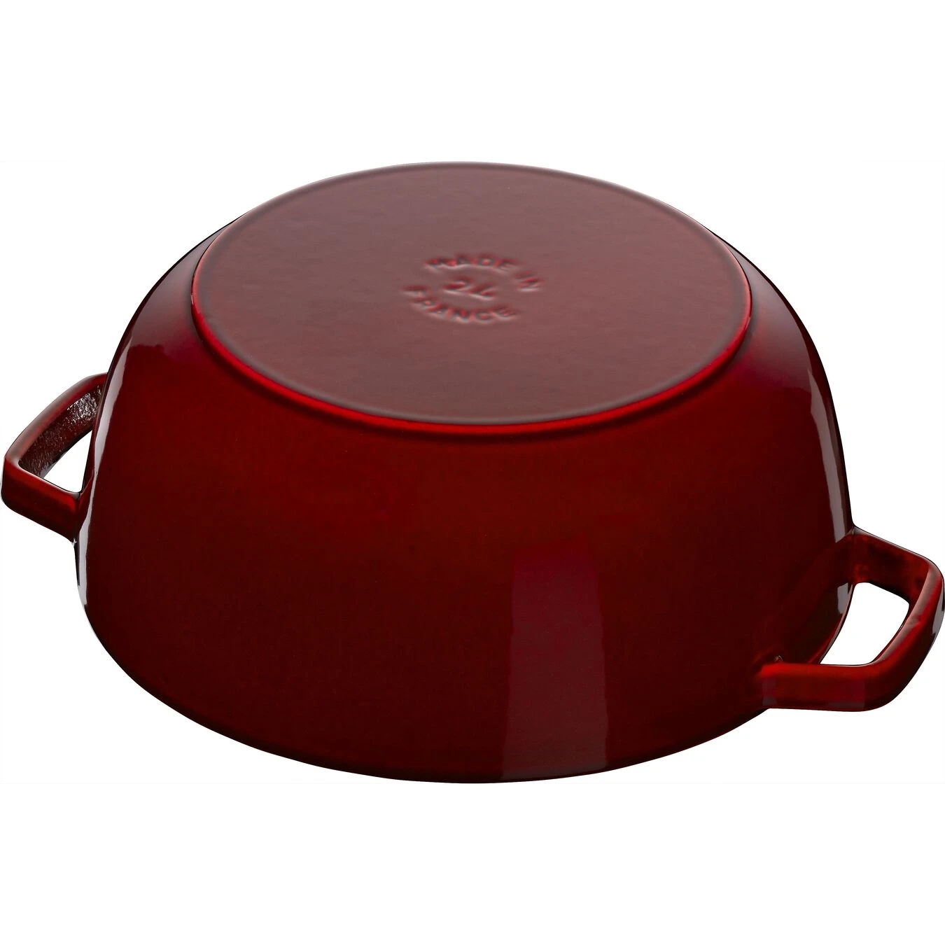Staub Cocotte Rotonda - 24 Cm, Granatina 4 Staub Cocotte Rotonda - 24 Cm, Granatina - immagine 4