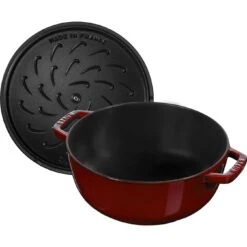 Staub Cocotte Rotonda - 24 Cm, Granatina 10 Staub Cocotte Rotonda - 24 Cm, Granatina -Staub Shop 40508 675 0 5